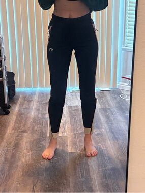 Kari Traa Black Jogger Leggings Women’s xs